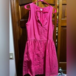 Gap Pink Flare Dress - size 8